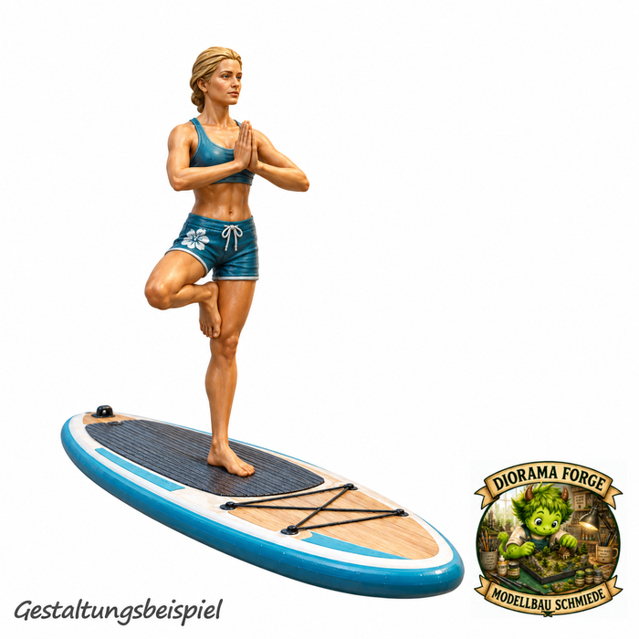 Strand Yoga auf SUP - (DF-845)