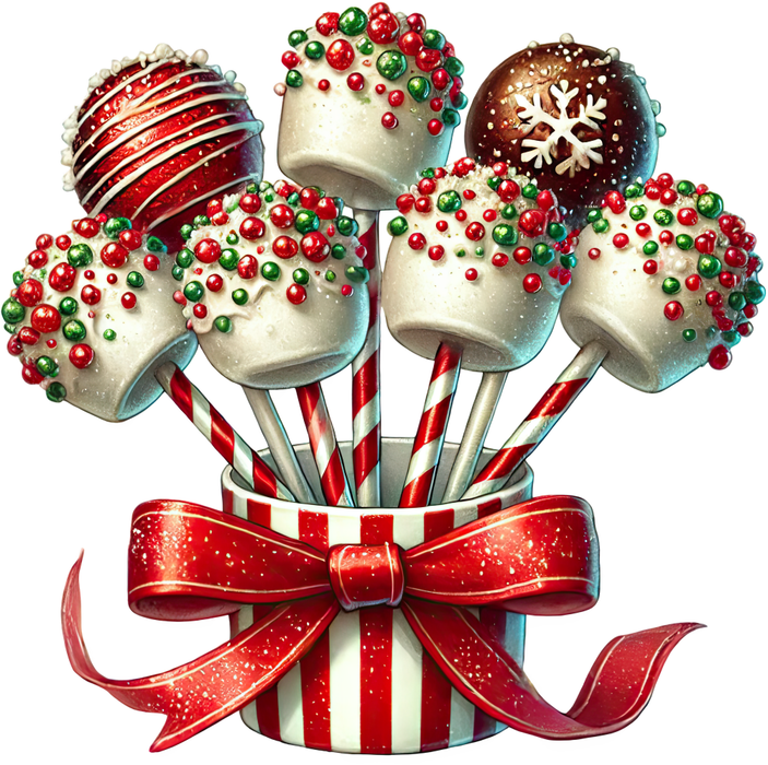 Motivtransfer 8467 Weihnachtliche Leckereien Cakepops