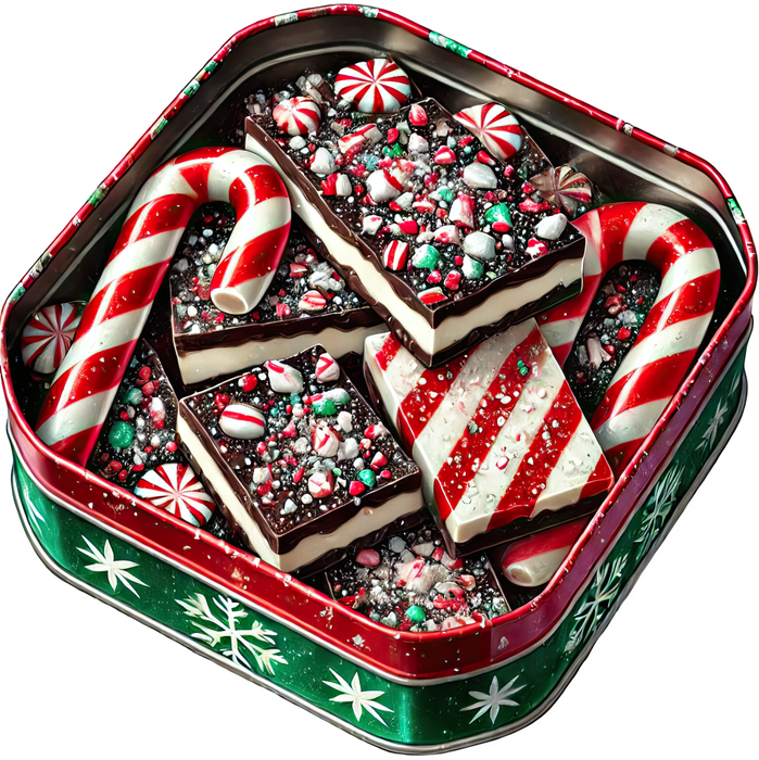 Motivtransfer 8476 Weihnachtliche Leckereien Minzschokolade