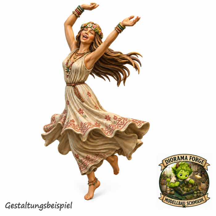 Hippie Barfusstänzerin - (DF-848)
