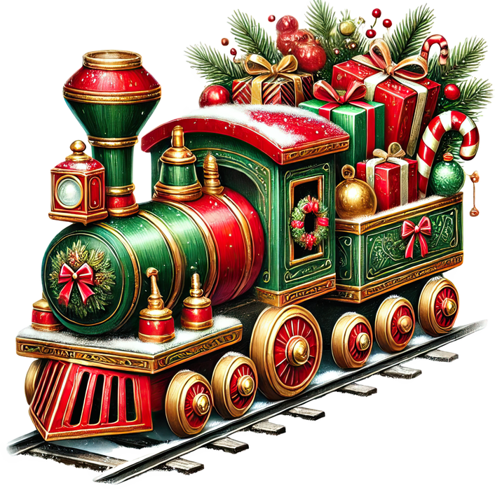 Motivtransfer 8495 Zug mit Geschenk