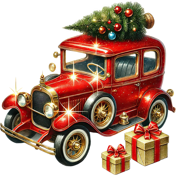 Motivtransfer 8496 Auto mit Baum