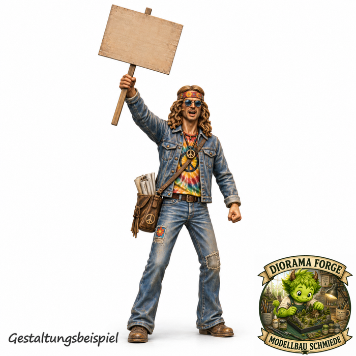 Hippie Demonstrant - (DF-854)