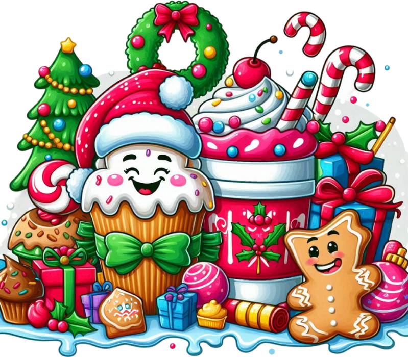 Motivtransfer 8637 Weihnachtsleckereien