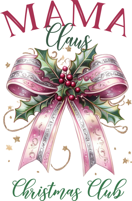 Motivtransfer 8749 Retro Mama Claus