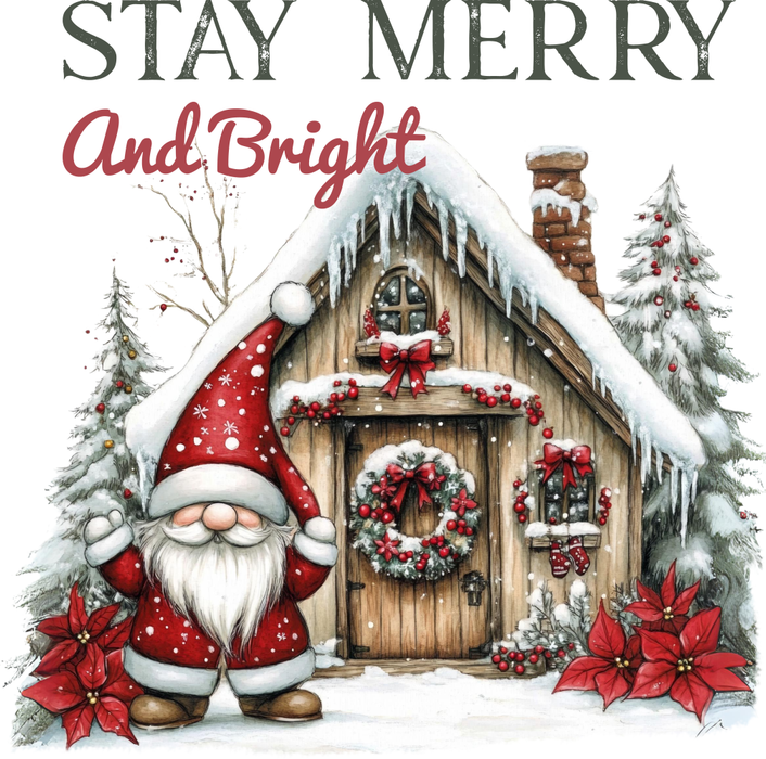 Motivtransfer 8753 Retro Stay Merry