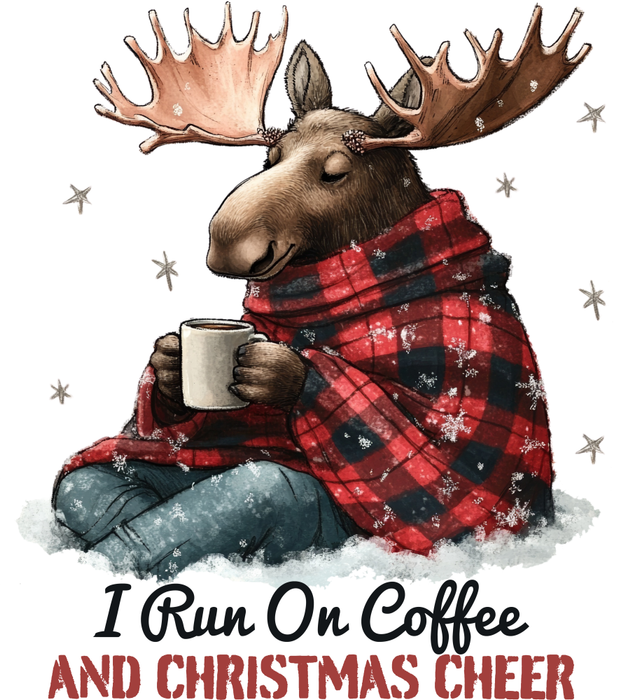 Motivtransfer 8754 Retro i run on Coffee