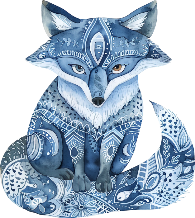 Motivtransfer 8898 Skandinavische Weihnachten Fuchs