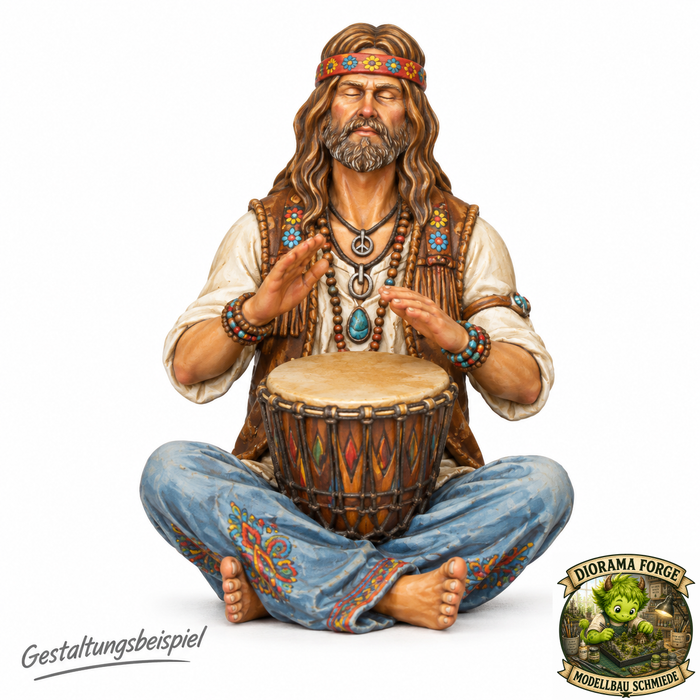 Hippie Trommler - (DF-894)