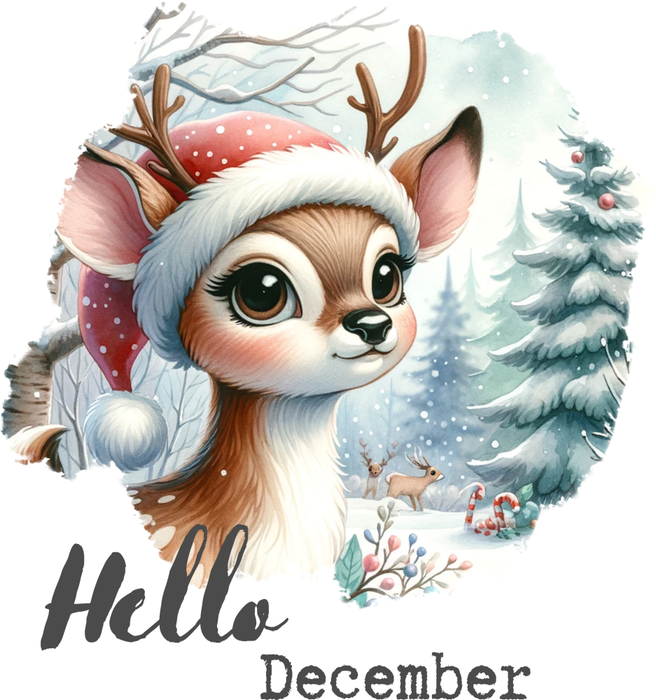 Motivtransfer 8953 Hello December
