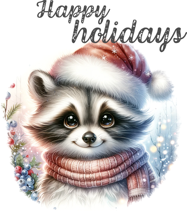 Motivtransfer 8956 Happy Holidays