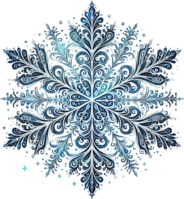 Motivtransfer 8975 Schneekristall