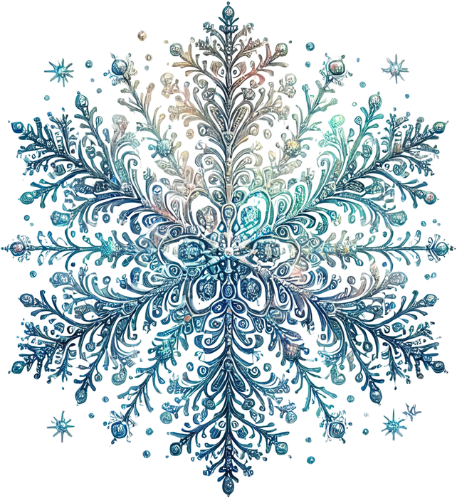 Motivtransfer 8980 Schneekristall