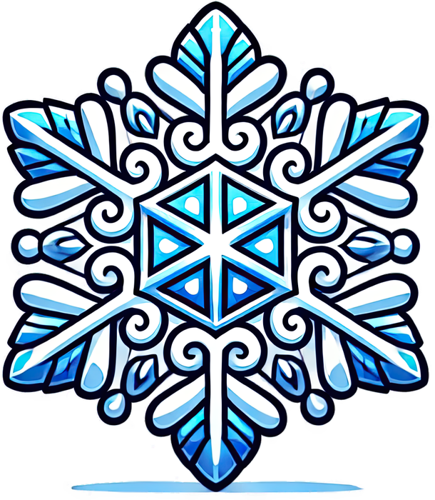 Motivtransfer 8983 Schneekristall