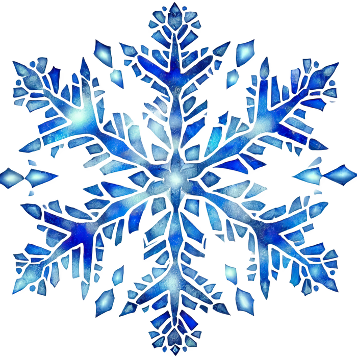 Motivtransfer 8994 Schneekristall