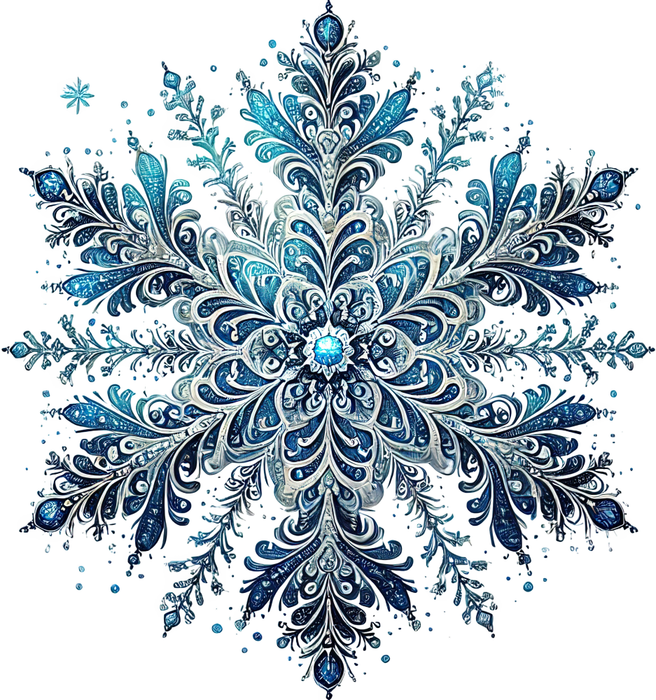 Motivtransfer 8996 Schneekristall