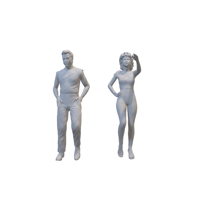 Tanzendes Pärchen (3DP-9)