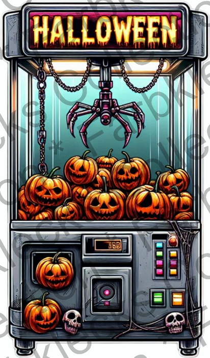 Motivtransfer 9599 Halloween Spielautomat