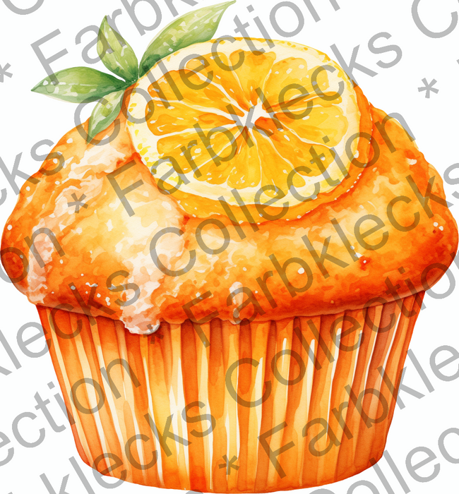 Motivtransfer 9855 Orangenmuffin