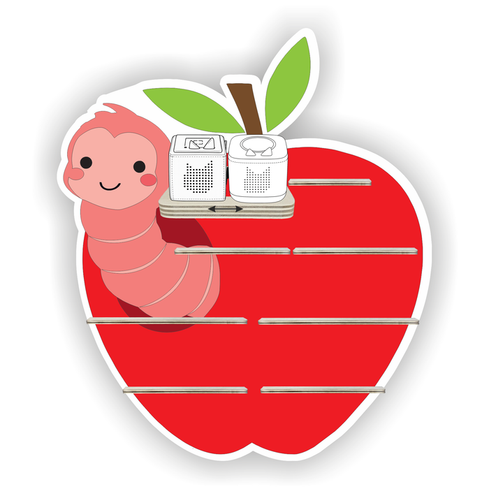 Regal für Musikbox - Apfelwürmchen