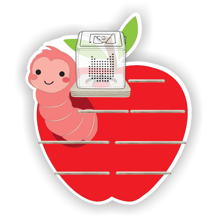 Regal für Musikbox - Apfelwürmchen