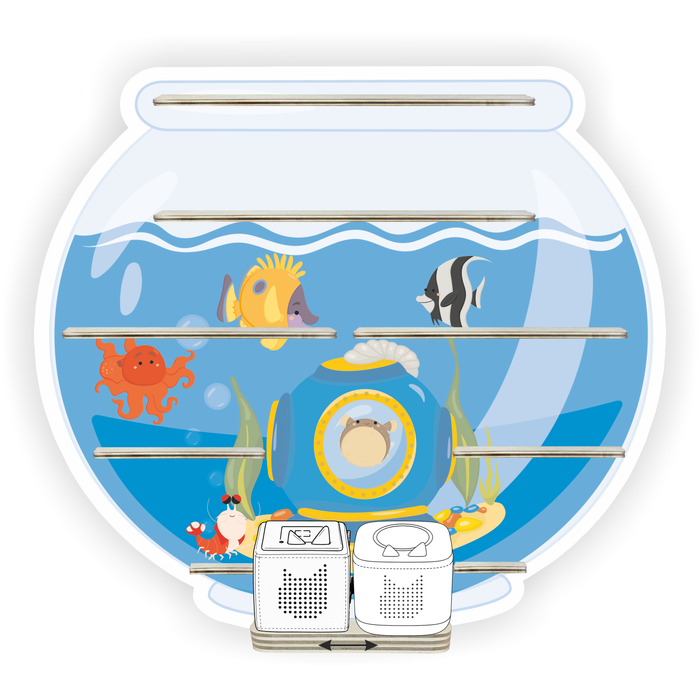 Regal für Musikbox - Aquarium