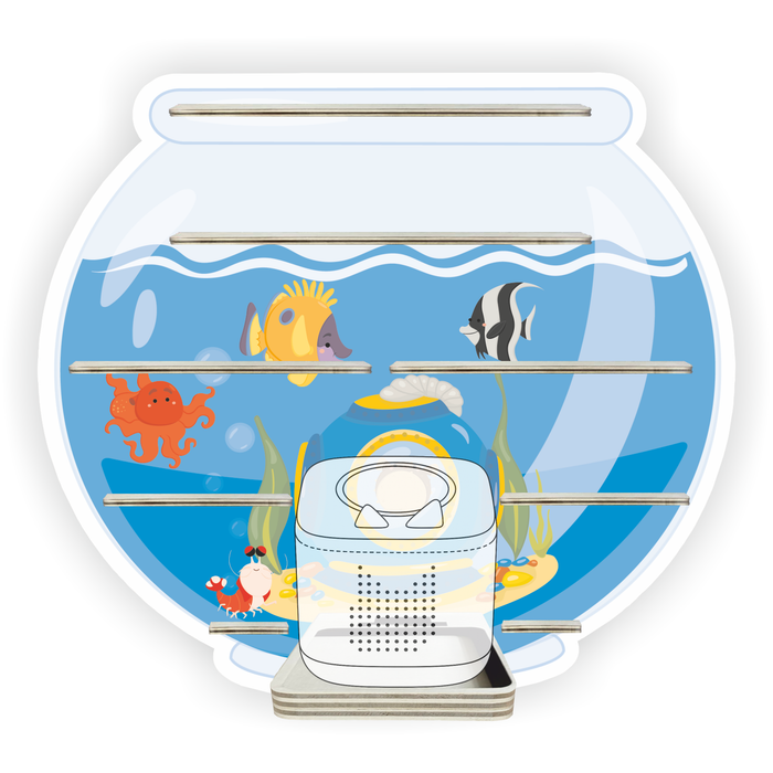 Regal für Musikbox - Aquarium