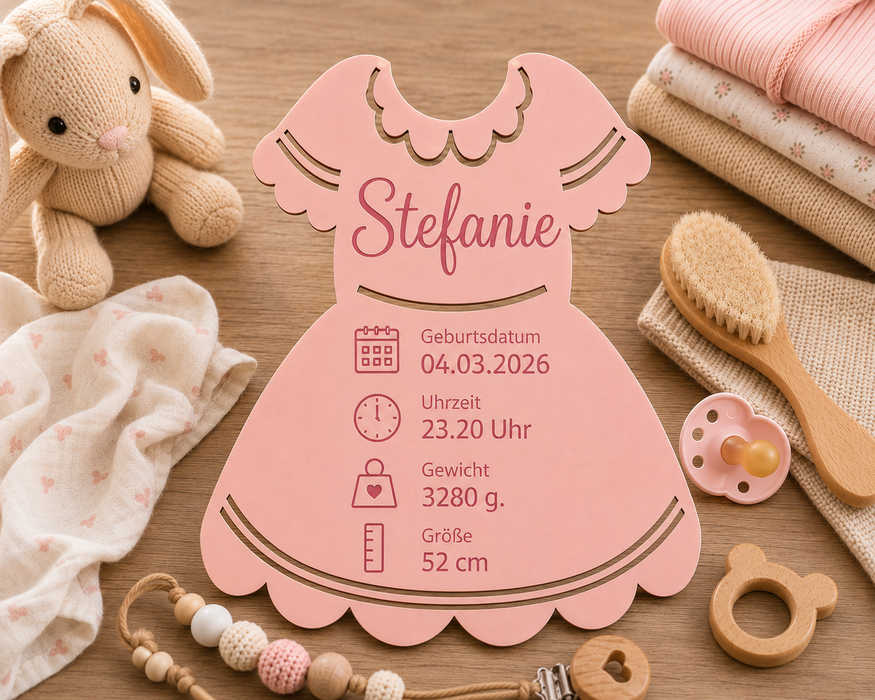 Baby Geburtsanzeige Motiv 1
