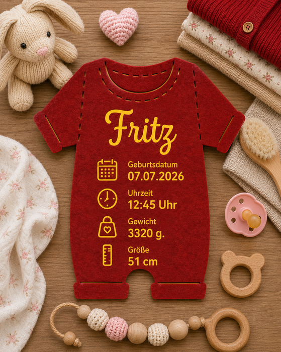Baby Geburtsanzeige Motiv 6