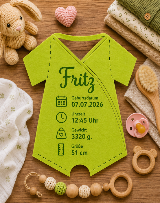 Baby Geburtsanzeige Motiv 7