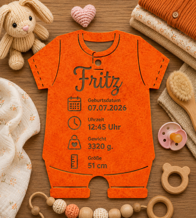 Baby Geburtsanzeige Motiv 9
