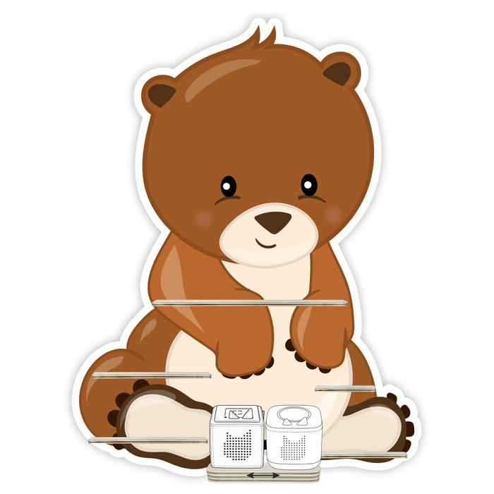 Regal für Musikbox - Bär