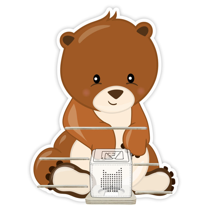 Regal für Musikbox - Bär