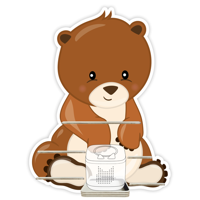 Regal für Musikbox - Bär