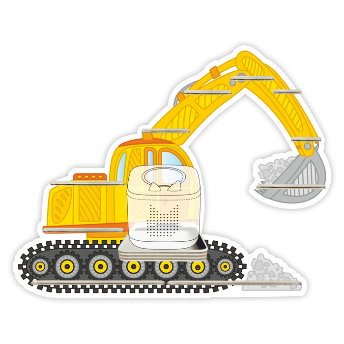 Regal für Musikbox - Bagger