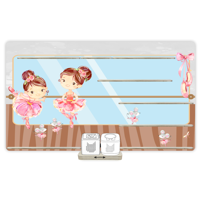 Regal für Musikbox - Ballerina Tanzstudio