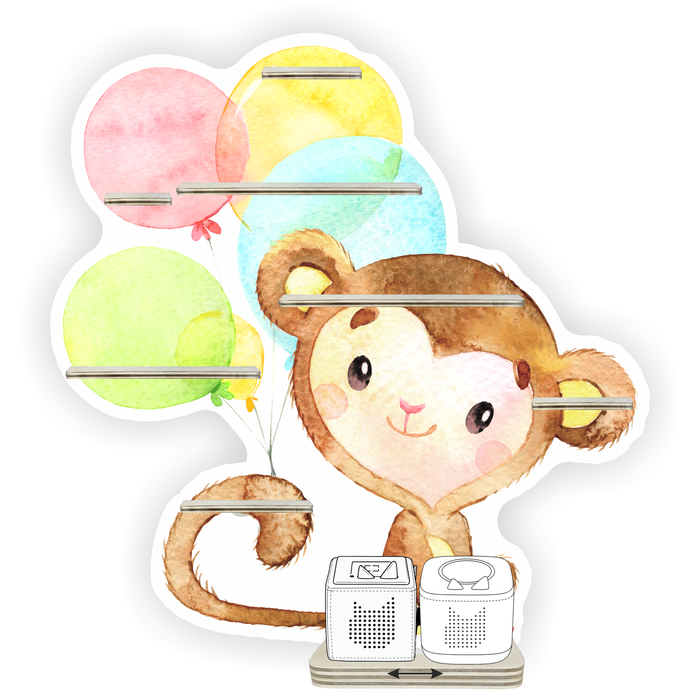 Regal für Musikbox - Ballon Affe