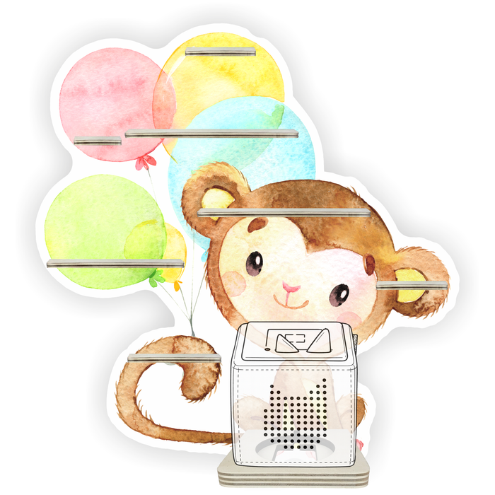 Regal für Musikbox - Ballon Affe