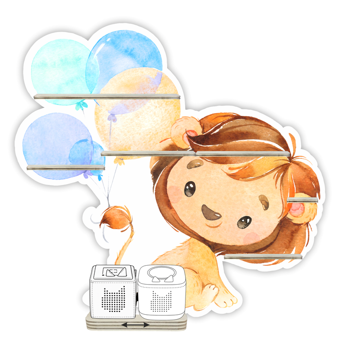 Regal für Musikbox - Ballon Löwe