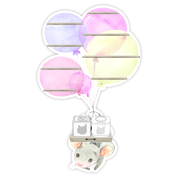 Regal für Musikbox - Ballon Mäuschen