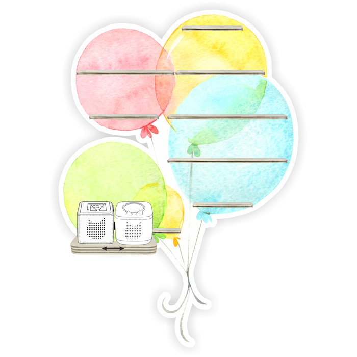 Regal für Musikbox - Ballon Party