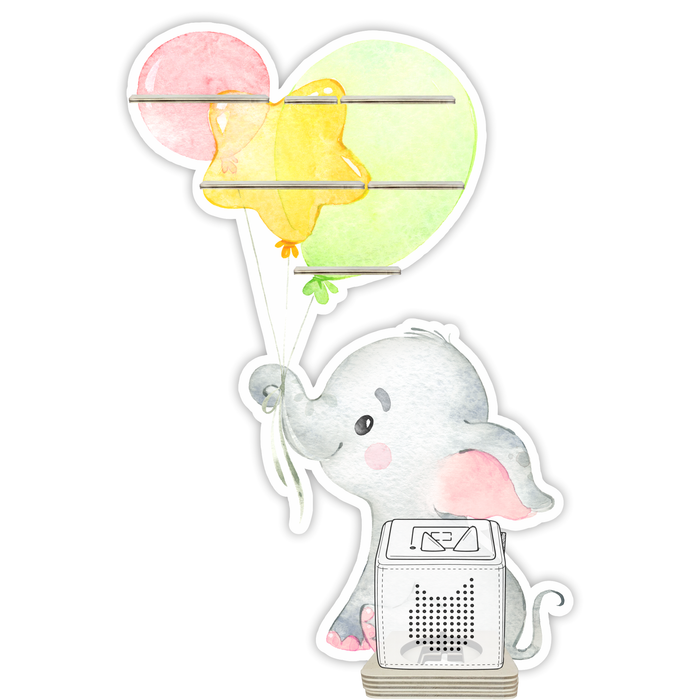Regal für Musikbox - Ballon Elefant
