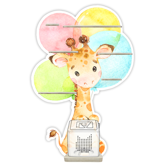 Regal für Musikbox - Ballon Giraffe
