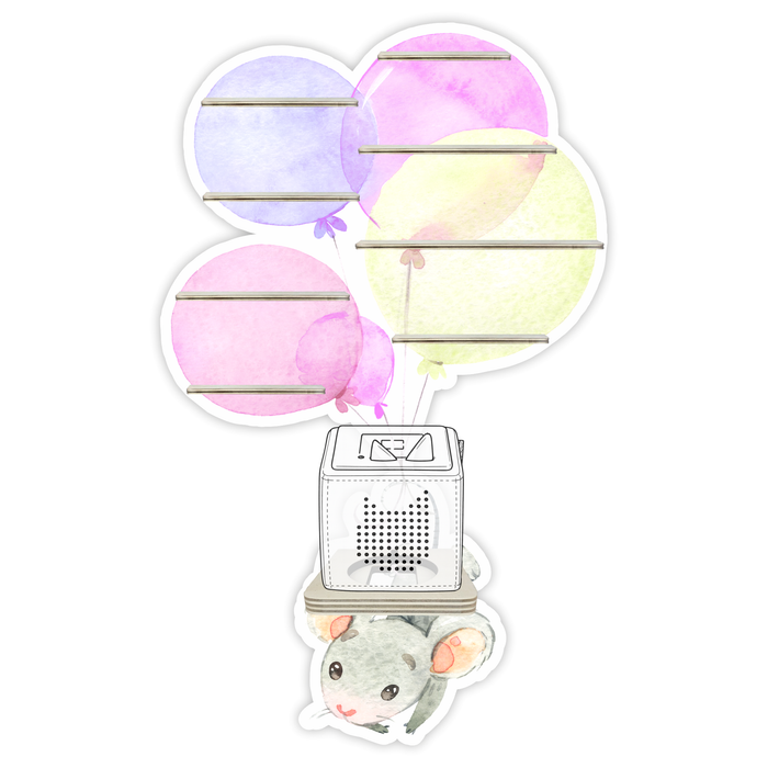 Regal für Musikbox - Ballon Mäuschen