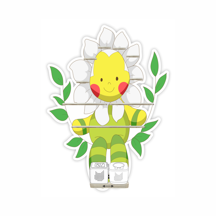 Regal für Musikbox - Blümchen schaukelt