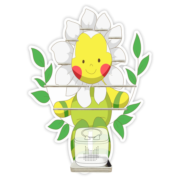 Regal für Musikbox - Blümchen schaukelt