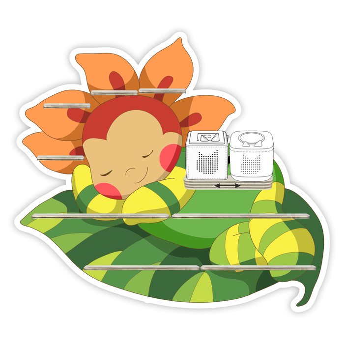 Regal für Musikbox - Blümchen schläft