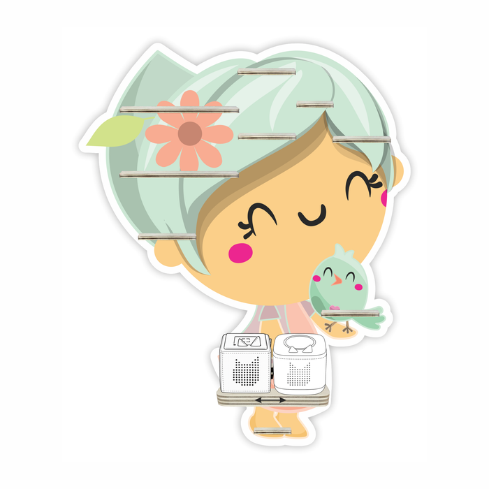 Regal für Musikbox - Blumenastgirl