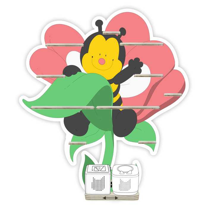 Regal für Musikbox - Blumenbiene