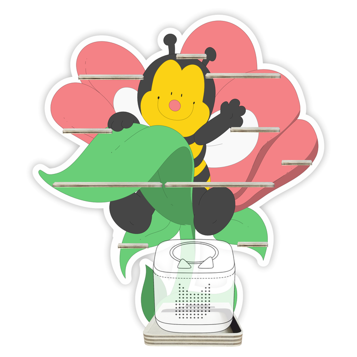 Regal für Musikbox - Blumenbiene